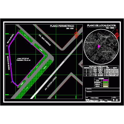 Perimeter plan and location