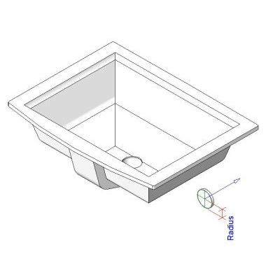 Lavabo de Pared Archer Kholer 3D