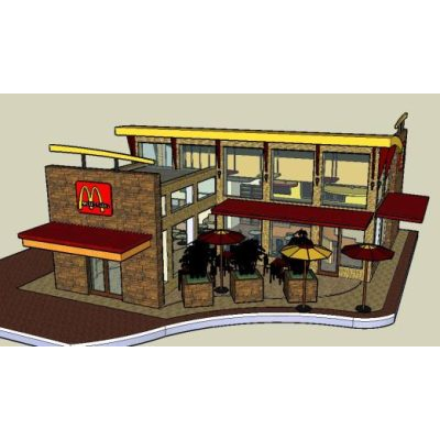 Local de comida rapida mc donalds