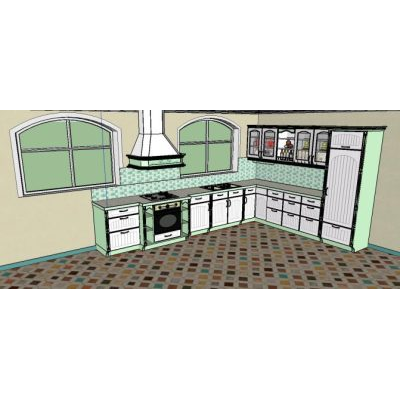 Cocina Esquinera Moderna