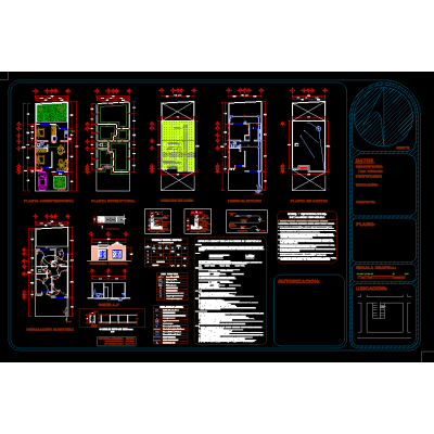 Proyecto de casa habitacion