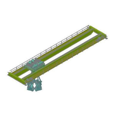 Puente gruabirrail 3d