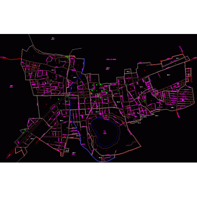 Plano Urbano de Yuriria