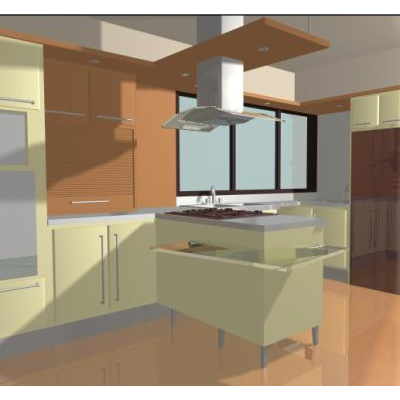 Cocina-3d max