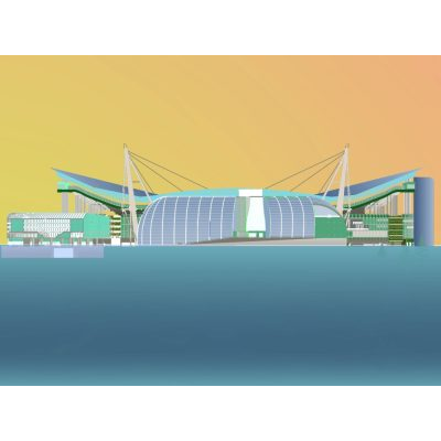 Estadio del club de futbol sporting de brasil