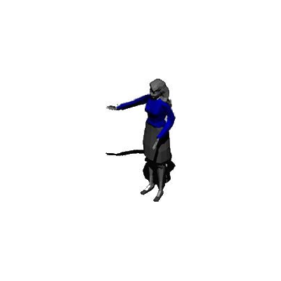 Figura Humana en Movimiento 3D