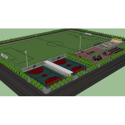 Parque recreativo 3d 3DS