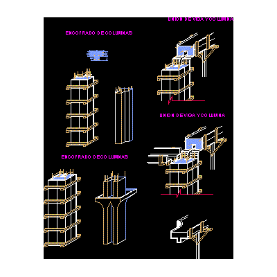 Encofrado de columnas