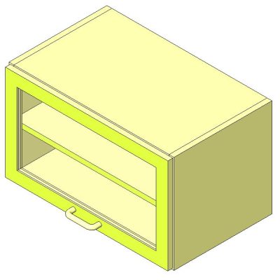 Mueble de Cocina con Puerta Vidriada