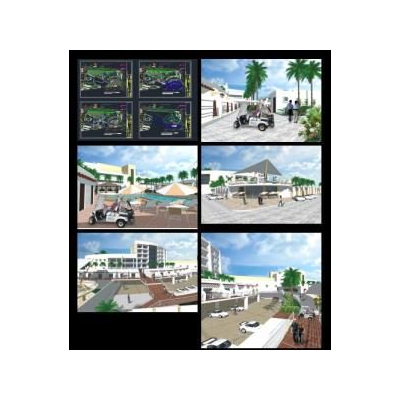 Proyecto ampliacion de hotel bungalows