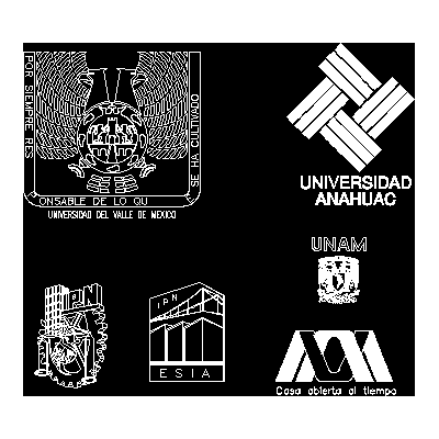File with some logos of architecture schools in Mexico