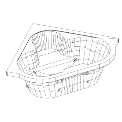 Corner Whirlpool