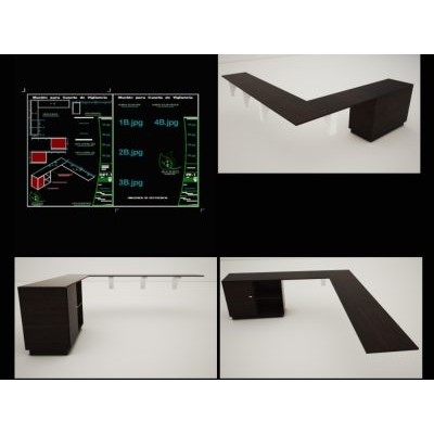 Mueble para caseta de vigilancia