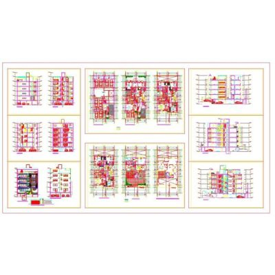 Edificio de viviendas - autocad