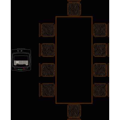 Block lavadora y mesa 10 personas