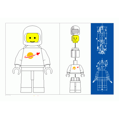 lego classic spaceman (1978)