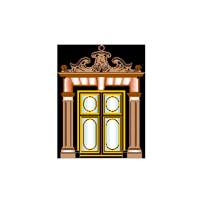 Elegante Puerta de Hacienda