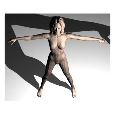 Mujer 3d