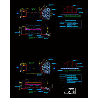 Plano de alcantarillas