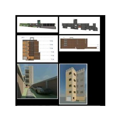 Edificio multifamiliare moderno