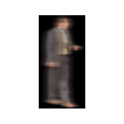 Figura maschile sfocata
