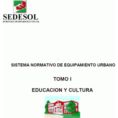 Sistema normativo de equipamiento urbano