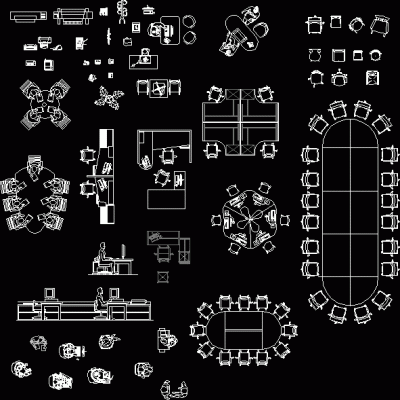 Bloques equipamientos para escritorio