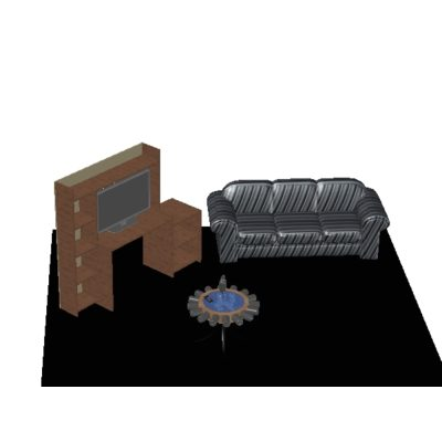 Table for 16 bottles; sideboard; 3d plasma
