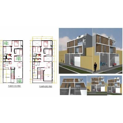 house three floors
