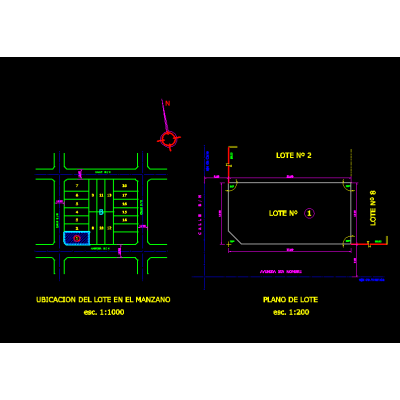 Plano de lote