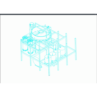 Vista superior para tratamiento de jugo de ca&ntilde;a de azucar - isometric