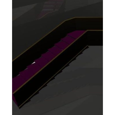 Escalera Moderna en 3D