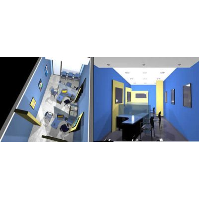Diseno Moderno de Oficina Comercial