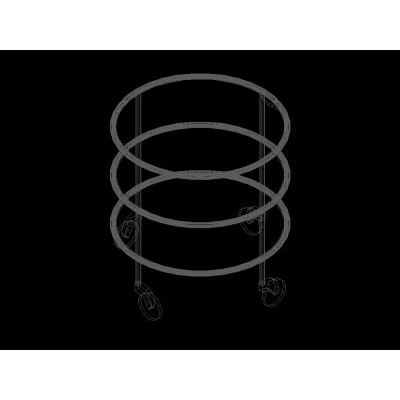 Circular Table in Minimalist Style
