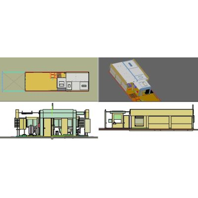 Offices complete in 3d.