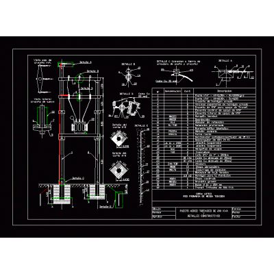 Three-phase overhead post 200 kva