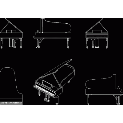 Diseno de Piano de Cola