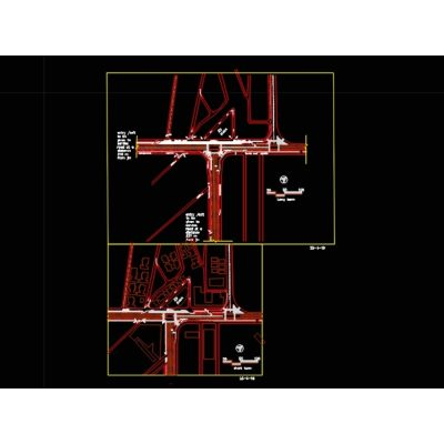 Staggered junction improvement plan
