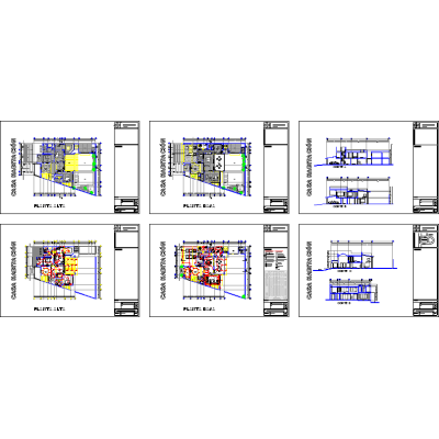 Planos casa habitacion.