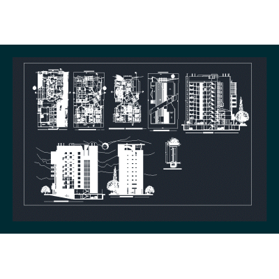 Moderno Edificio Multifamiliar