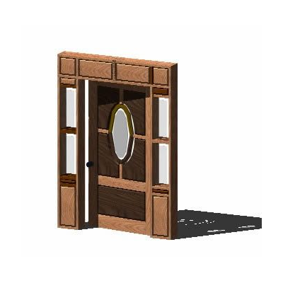 Puerta elipse