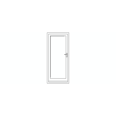 Puerta Interior En Alzado, Modelo 02