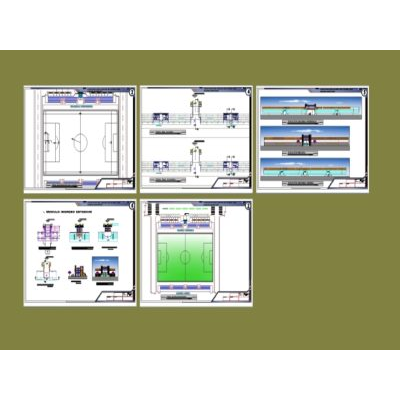 synthetic grass court project