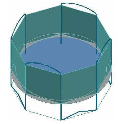 Juego inflable  3d