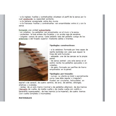 Escaleras empotradas de madera y acero doc