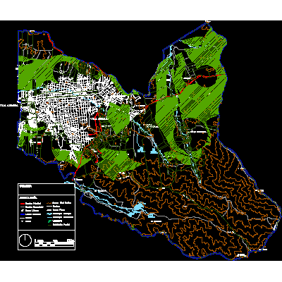 Mapa comuna de villa alemana