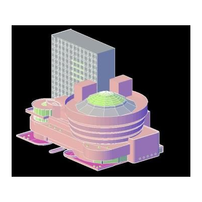 Museo guggenheim 3d