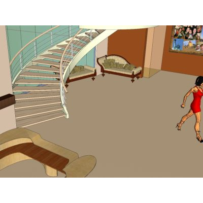 Hotel proyecto arquitectonico  3dm