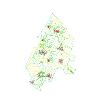 Mapa Urbano de Temascalapa
