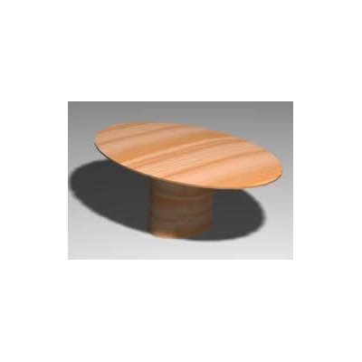 Oval Wooden Table